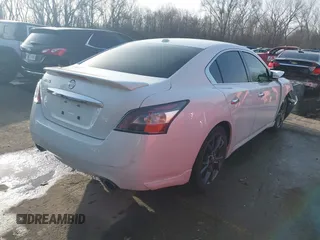 2013 Nissan Maxima SV with VIN 1N4AA5AP4DC821476, listed as a IAAI auction lot 41782887 with 140,956 mi miles and . Bid and sale history available at DreamBid. Image 4.