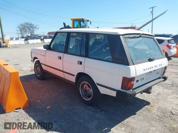 1993 Land Rover Range Rover with VIN SALHV1246PA627499, listed as a IAAI auction lot 42000297 with 155,126 mi miles and . Bid and sale history available at DreamBid. Image 3.