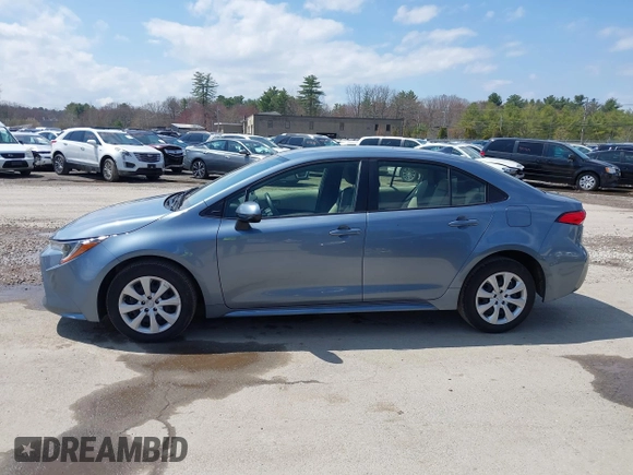 2020 Toyota Corolla LE with VIN JTDEPRAE1LJ058438, listed as a IAAI auction lot 42091884 with 17,788 mi miles and . Bid and sale history available at DreamBid. Image 14.