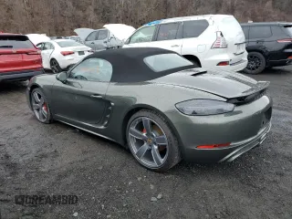 2023 Porsche 718 Boxster S z VIN WP0CB2A84PS213054, wystawiony jako Copart lot #41456354 z przebiegiem 2396 mil mil oraz . Historia ofert i sprzedaży dostępna na DreamBid. Obrazek 2.
