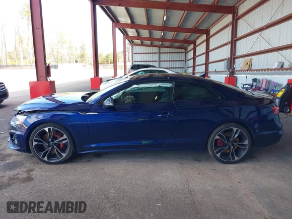 2020 Audi S5 Prestige with VIN WAUR4AF5XLA017646, listed as a IAAI auction lot 41898552 with 66,218 mi miles and . Bid and sale history available at DreamBid. Image 14.
