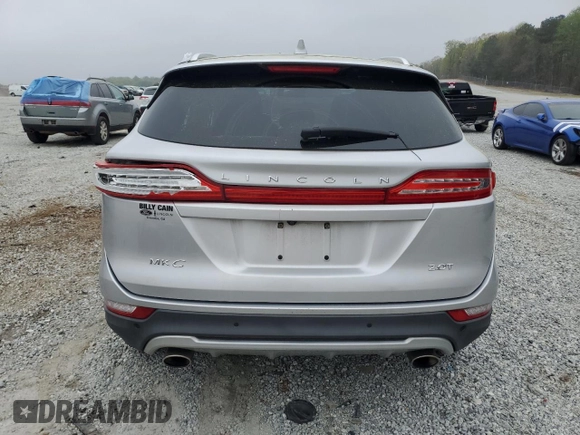 2017 Lincoln MKC Select with VIN 5LMCJ2C91HUL70659, listed as a Copart auction lot 51158085 with 54,296 mi miles and Salvage Title. Bid and sale history available at DreamBid. Image 6.