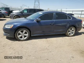2012 Volkswagen Passat SE z VIN 1VWBP7A3XCC065461, wystawiony jako Copart lot #61854385 z przebiegiem 214 225 mil mil oraz Szkoda całkowita • Salvage title. Historia ofert i sprzedaży dostępna na DreamBid. Obrazek 1.