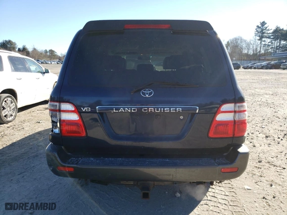 2004 Toyota Land Cruiser with VIN JTEHT05J842051084, listed as a Copart auction lot 42948575 with 251,505 mi miles and Clean Title. Bid and sale history available at carsss.com. Image 6.