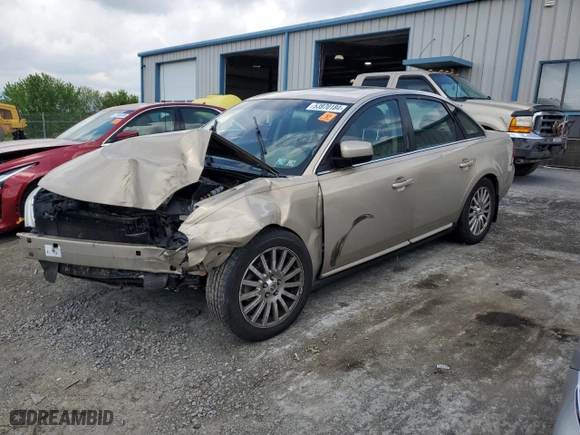 2007 Mercury Montego Premier with VIN 1MEHM42137G602296, listed as a Copart auction lot 53970184 with 0 mi miles and Salvage Title. Bid and sale history available at carsss.com. Image 1.