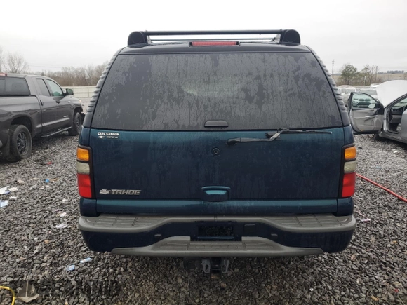 2006 Chevrolet Tahoe LT with VIN 1GNEC13T26R118944, listed as a Copart auction lot 45195005 with 229,633 mi miles and Salvage Title. Bid and sale history available at carsss.com. Image 6.