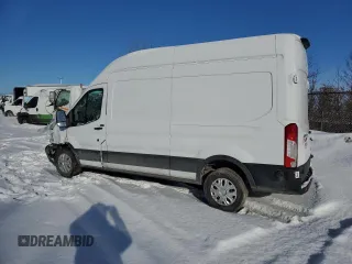 2023 Ford Transit with VIN 1FTBW1XK3PKA24215, listed as a Copart auction lot 44217375 with Not Provided miles and Clean Title. Bid and sale history available at DreamBid. Image 2.