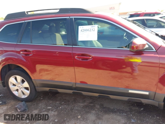 2011 Subaru Outback 2.5i Limited Pwr Moon with VIN 4S4BRCKCXB3432647, listed as a IAAI auction lot 42006232 with 167,235 mi miles. Bid and sale history available at carsss.com. Image 13.