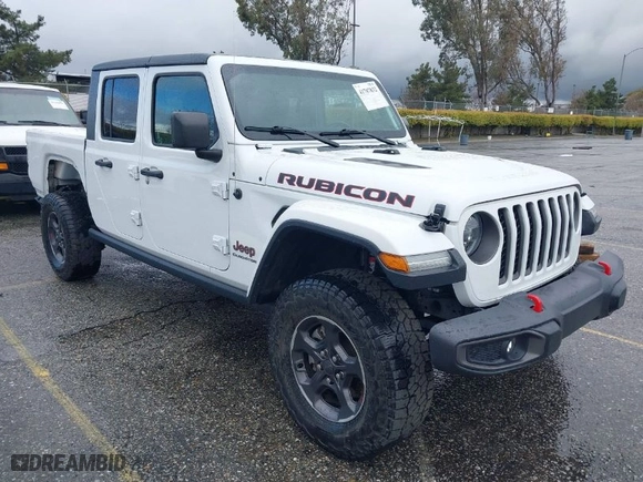 2020 Jeep Gladiator Rubicon with VIN 1C6JJTBG9LL200639, listed as a IAAI auction lot 41787832 with 33,598 mi miles. Bid and sale history available at carsss.com. Image 1.