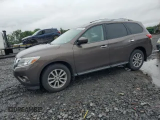2016 Nissan Pathfinder S with VIN 5N1AR2MM2GC668423, listed as a Copart auction lot 61051085 with Not provided miles and Salvage title. Bid and sale history available at DreamBid. Image 1.