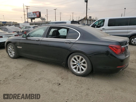 2015 BMW 7 Series 740Li with VIN WBAYE4C50FD947217, listed as a Copart auction lot 87899785 with Not provided miles and Salvage title. Bid and sale history available at DreamBid. Image 2.
