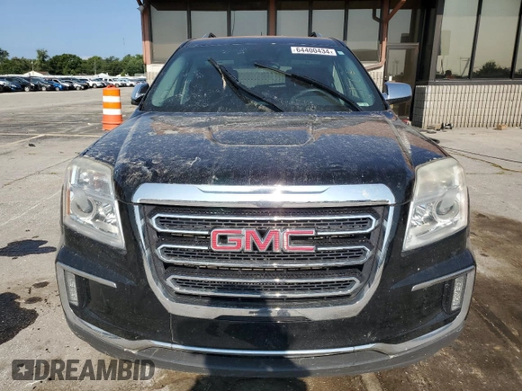 2017 GMC Terrain SLT with VIN 2GKFLUE33H6198110, listed as a Copart auction lot 64400434 with Not Provided miles and Salvage Title. Bid and sale history available at DreamBid. Image 5.