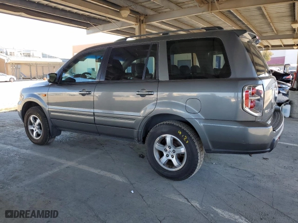 2007 Honda Pilot EX-L with VIN 5FNYF28667B024000, listed as a Copart auction lot 47191975 with 195,841 mi miles and Clean Title. Bid and sale history available at carsss.com. Image 2.
