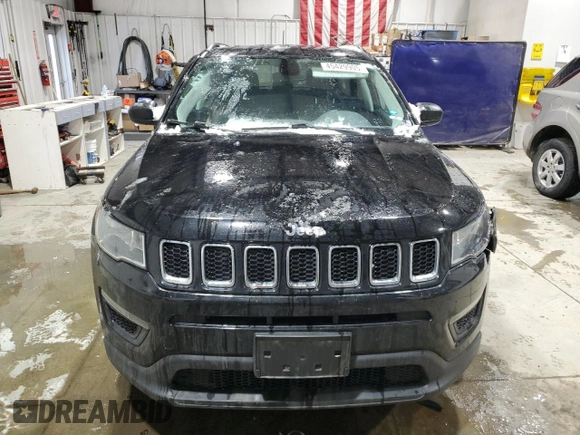 2019 Jeep Compass Sport with VIN 3C4NJDAB0KT598753, listed as a Copart auction lot 45429905 with 72,722 mi miles and Salvage title. Bid and sale history available at DreamBid. Image 5.