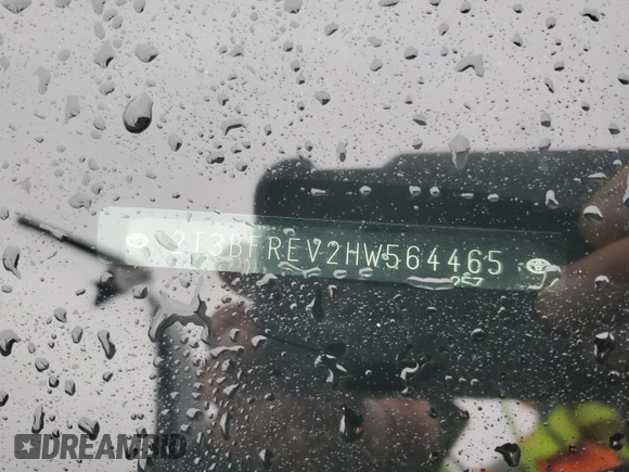 2017 Toyota RAV4 LE с VIN 2T3BFREV2HW564465, выставлен на аукционе Copart как лот 57801105 с пробегом 96 531 миль миль и Чистый • Clean title. История ставок и продаж доступна на DreamBid. Изображение 13.
