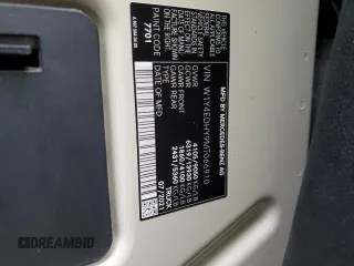 2021 Mercedes-Benz Sprinter with VIN W1Y4EDHY9MT066910, listed as a Copart auction lot 43480915 with 53,109 mi miles and Clean Title. Bid and sale history available at DreamBid. Image 13.