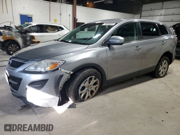 2012 Mazda CX-9 Sport with VIN JM3TB3BA3C0355965, listed as a Copart auction lot 79699604 with 262,050 mi miles and Salvage Title. Bid and sale history available at carsss.com. Image 1.