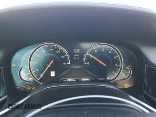 2016 BMW 7 Series 750i with VIN WBA7F0C5XGGL99048, listed as a Copart auction lot 84815364 with 96,743 mi miles and Salvage Title. Bid and sale history available at carsss.com. Image 9.