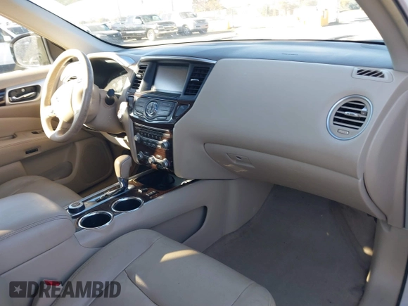 2013 Nissan Pathfinder S with VIN 5N1AR2MM9DC671220, listed as a IAAI auction lot 41419316 with 110,266 mi miles. Bid and sale history available at carsss.com. Image 5.