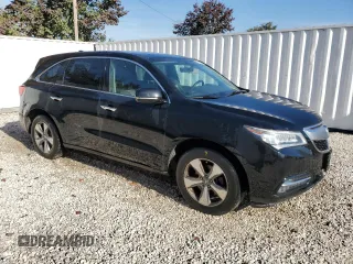 2016 Acura MDX with VIN 5FRYD3H2XGB013721, listed as a Copart auction lot 74907824 with 111,963 mi miles and Clean Title. Bid and sale history available at carsss.com. Image 4.