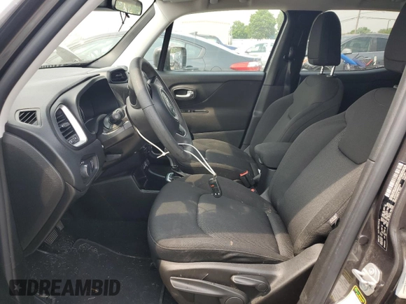 2021 Jeep Renegade Sport with VIN ZACNJCAB9MPM63630, listed as a Copart auction lot 59599955 with 73,014 mi miles and Salvage title. Bid and sale history available at DreamBid. Image 7.