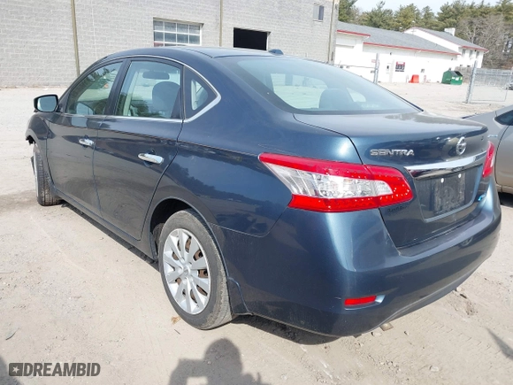 2013 Nissan Sentra SR with VIN 3N1AB7AP6DL622116, listed as a IAAI auction lot 41744488 with 97,931 mi miles. Bid and sale history available at carsss.com. Image 3.