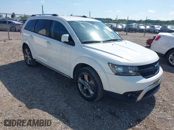 2016 Dodge Journey Crossroad z VIN 3C4PDCGG9GT181880, wystawiony jako IAAI lot #42581965 z przebiegiem 91 527 mil mil oraz . Historia ofert i sprzedaży dostępna na DreamBid. Obrazek 1.