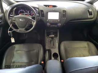 2014 Kia Forte EX with VIN KNAFZ4A86E5078656, listed as a Copart auction lot 52536195 with 58,497 mi miles and Salvage Title. Bid and sale history available at carsss.com. Image 8.