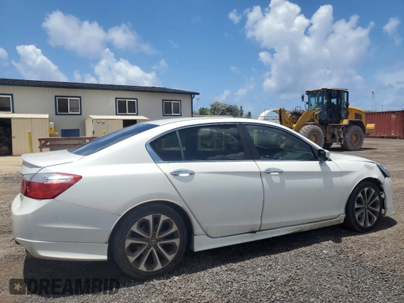 2013 Honda Accord Sport with VIN 1HGCR2F59DA122004, listed as a Copart auction lot 54214505 with 149,821 mi miles and Clean Title. Bid and sale history available at DreamBid. Image 3.