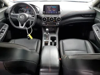 2021 Nissan Sentra SR with VIN 3N1AB8DV5MY205802, listed as a Copart auction lot 48516385 with 65,975 mi miles and Salvage Title. Bid and sale history available at carsss.com. Image 8.