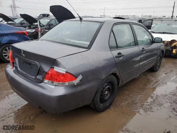 2006 Mitsubishi Lancer ES with VIN JA3AJ26E76U073804, listed as a Copart auction lot 86088794 with 135,511 mi miles and Salvage Title. Bid and sale history available at carsss.com. Image 3.