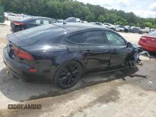 2016 Audi A7 Prestige with VIN WAU2GAFC1GN031845, listed as a Copart auction lot 59762435 with Not provided miles and Salvage title. Bid and sale history available at DreamBid. Image 3.