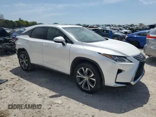 2017 Lexus RX 350 with VIN 2T2ZZMCA5HC087870, listed as a Copart auction lot 53675925 with 125,295 mi miles and Salvage Title. Bid and sale history available at DreamBid. Image 4.
