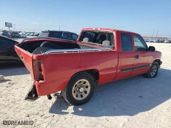 2005 Chevrolet Silverado 1500 Work Truck with VIN 1GCEC19X55Z352657, listed as a Copart auction lot 47005995 with 0 mi miles and Salvage Title. Bid and sale history available at carsss.com. Image 3.