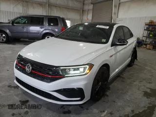 2021 Volkswagen Jetta GLI S with VIN 3VW6T7BU4MM056372, listed as a Copart auction lot 82117724 with 40,602 mi miles and Salvage Title. Bid and sale history available at DreamBid. Image 1.