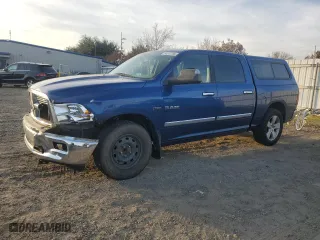 2009 Dodge Ram 1500 SLT with VIN 1D3HB13T59S703563, listed as a Copart auction lot 84047394 with 170,408 mi miles and Salvage Title. Bid and sale history available at carsss.com. Image 1.