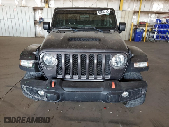 2021 Jeep Gladiator Mojave with VIN 1C6JJTEG1ML577771, listed as a Copart auction lot 60796245 with 71,999 mi miles and Salvage title. Bid and sale history available at DreamBid. Image 5.