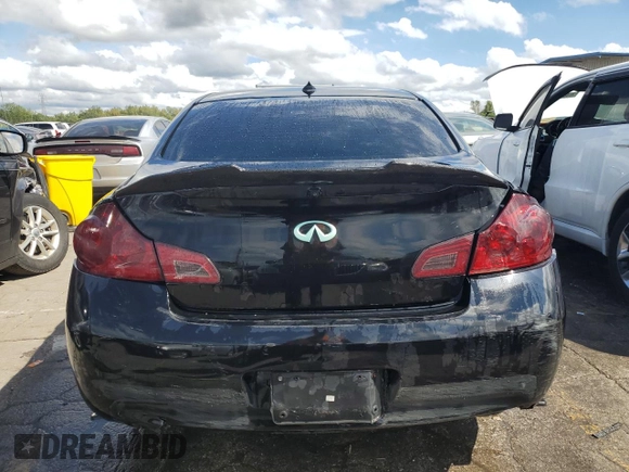 2008 Infiniti G35 x with VIN JNKBV61F68M272619, listed as a Copart auction lot 70244584 with 162,741 mi miles and Salvage Title. Bid and sale history available at DreamBid. Image 6.