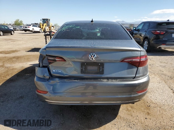 2020 Volkswagen Jetta S with VIN 3VWCB7BU3LM021519, listed as a Copart auction lot 59974425 with 68,682 mi miles and Salvage title. Bid and sale history available at DreamBid. Image 6.