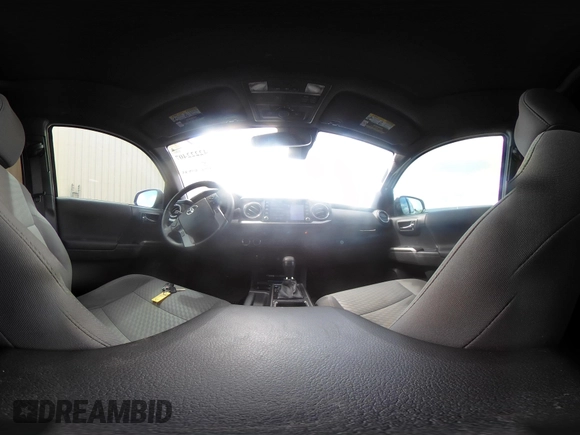 2023 Toyota Tacoma SR with VIN 3TMCZ5AN7PM639378, listed as a IAAI auction lot 42222407 with 38,172 mi miles and . Bid and sale history available at DreamBid. Image 18.