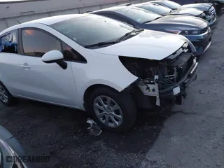 2016 Kia Rio LX with VIN KNADM4A36G6638425, listed as a IAAI auction lot 41515527 with 92,857 mi miles. Bid and sale history available at carsss.com. Image 1.
