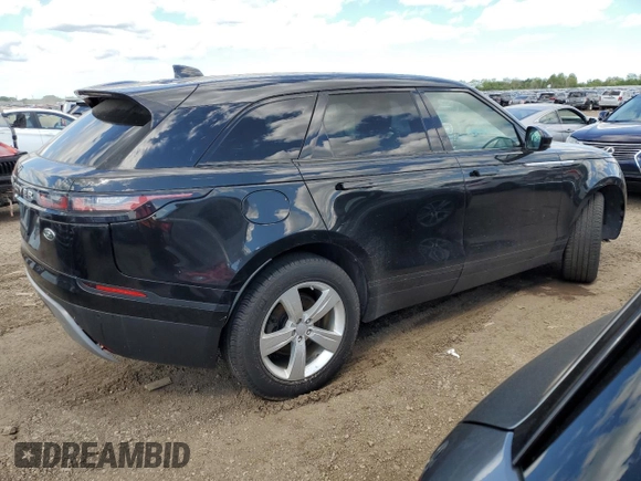 2018 Land Rover Range Rover Velar S z VIN SALYB2RN3JA732117, wystawiony jako Copart lot #58053655 z przebiegiem Nie podano mil oraz Czysty tytuł • Clean title. Historia ofert i sprzedaży dostępna na DreamBid. Obrazek 3.