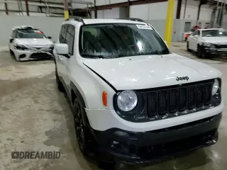 2018 Jeep Renegade Latitude with VIN ZACCJABB2JPH95742, listed as a Copart auction lot 54157855 with 107,300 mi miles and Salvage title. Bid and sale history available at DreamBid. Image 15.