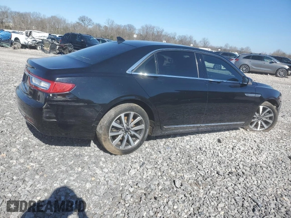 2020 Lincoln Continental Livery with VIN 1LN6L9UK6L5602633, listed as a Copart auction lot 45417945 with 139,578 mi miles and Salvage Title. Bid and sale history available at DreamBid. Image 3.