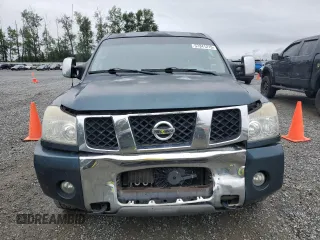 2005 Nissan Titan SE with VIN 1N6AA06B05N548873, listed as a Copart auction lot 57341215 with 178,722 mi miles and Salvage title. Bid and sale history available at DreamBid. Image 5.