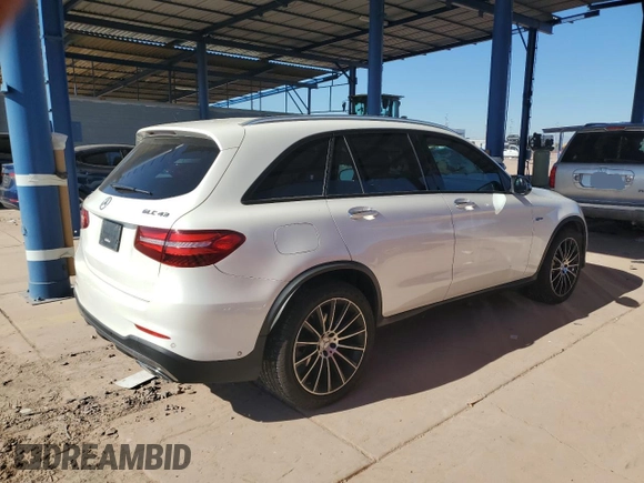 2017 Mercedes-Benz GLC with VIN WDC0G6EB9HF258898, listed as a Copart auction lot 80385914 with 98,318 mi miles and Salvage Title. Bid and sale history available at carsss.com. Image 3.