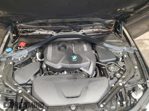 2020 BMW 4 Series 430i xDrive with VIN WBA4Z3C05L5N80743, listed as a Copart auction lot 57790385 with 12,498 mi miles and Salvage title. Bid and sale history available at DreamBid. Image 11.