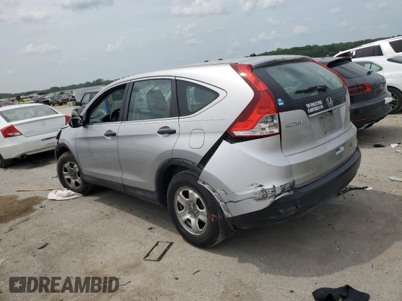 2013 Honda CR-V LX z VIN 3CZRM3H39DG700624, wystawiony jako Copart lot #60701825 z przebiegiem 123 662 mil mil oraz Szkoda całkowita • Salvage title. Historia ofert i sprzedaży dostępna na DreamBid. Obrazek 2.