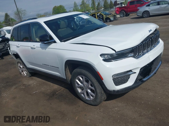 2022 Jeep Grand Cherokee Limited with VIN 1C4RJHBG0N8521421, listed as a IAAI auction lot 42177684 with 46,058 mi miles and . Bid and sale history available at DreamBid. Image 1.