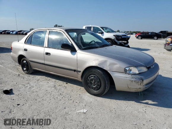 1999 Chevrolet Prizm z VIN 1Y1SK5289XZ434969, wystawiony jako Copart lot #46578035 z przebiegiem 152 842 mil mil oraz Szkoda całkowita • Salvage title. Historia ofert i sprzedaży dostępna na DreamBid. Obrazek 4.